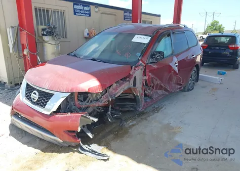 2016 Nissan Pathfinder Sv from USA, damaged, VIN 5N1AR2MN6GC621713